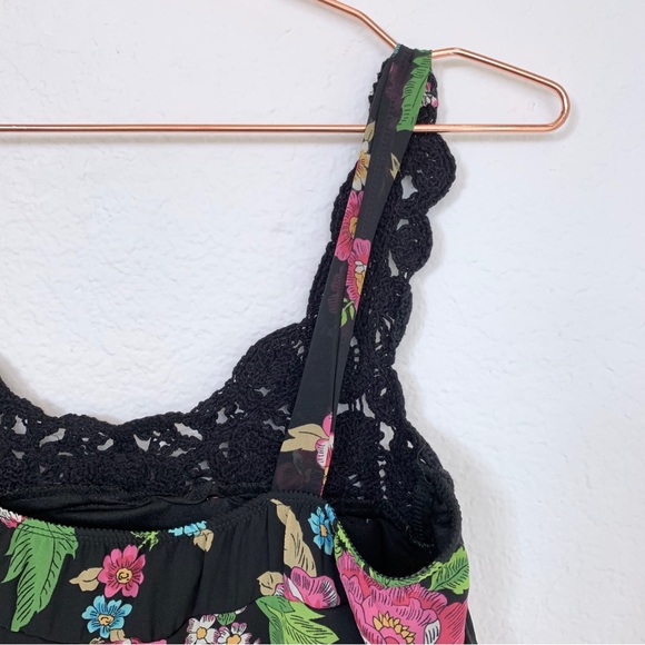 Forever 21 Floral Chiffon Blousy Tank - Picture 4 of 5